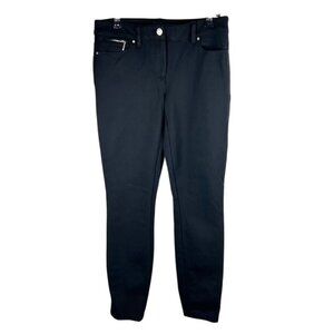 White‎ House Black Market Womens The Skinny Black Pants Size 2 Minimalist